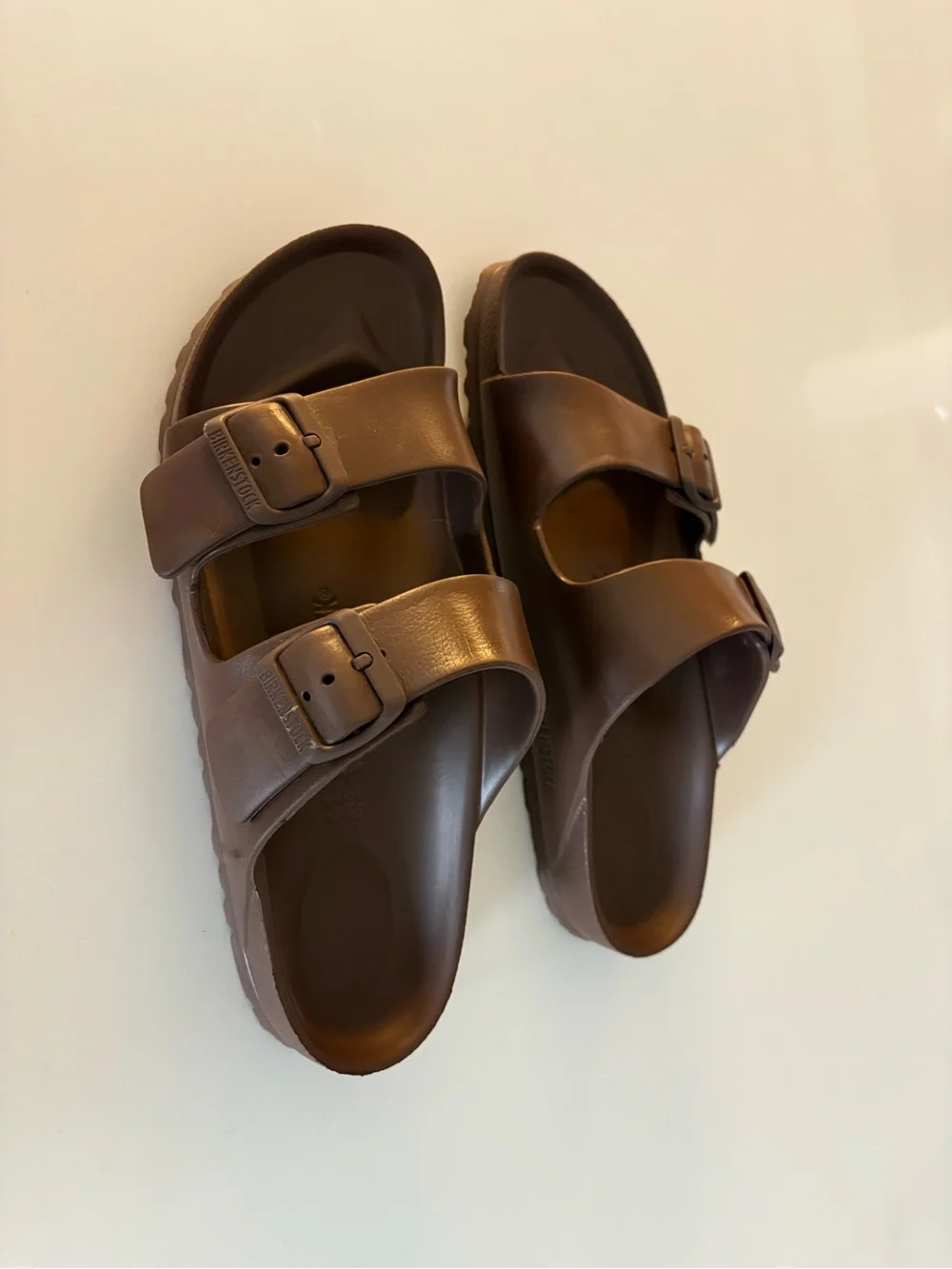 Birkenstock Arizona EVA Men's/Women’s Sandals - Dark Brown “Roast” Size 41
